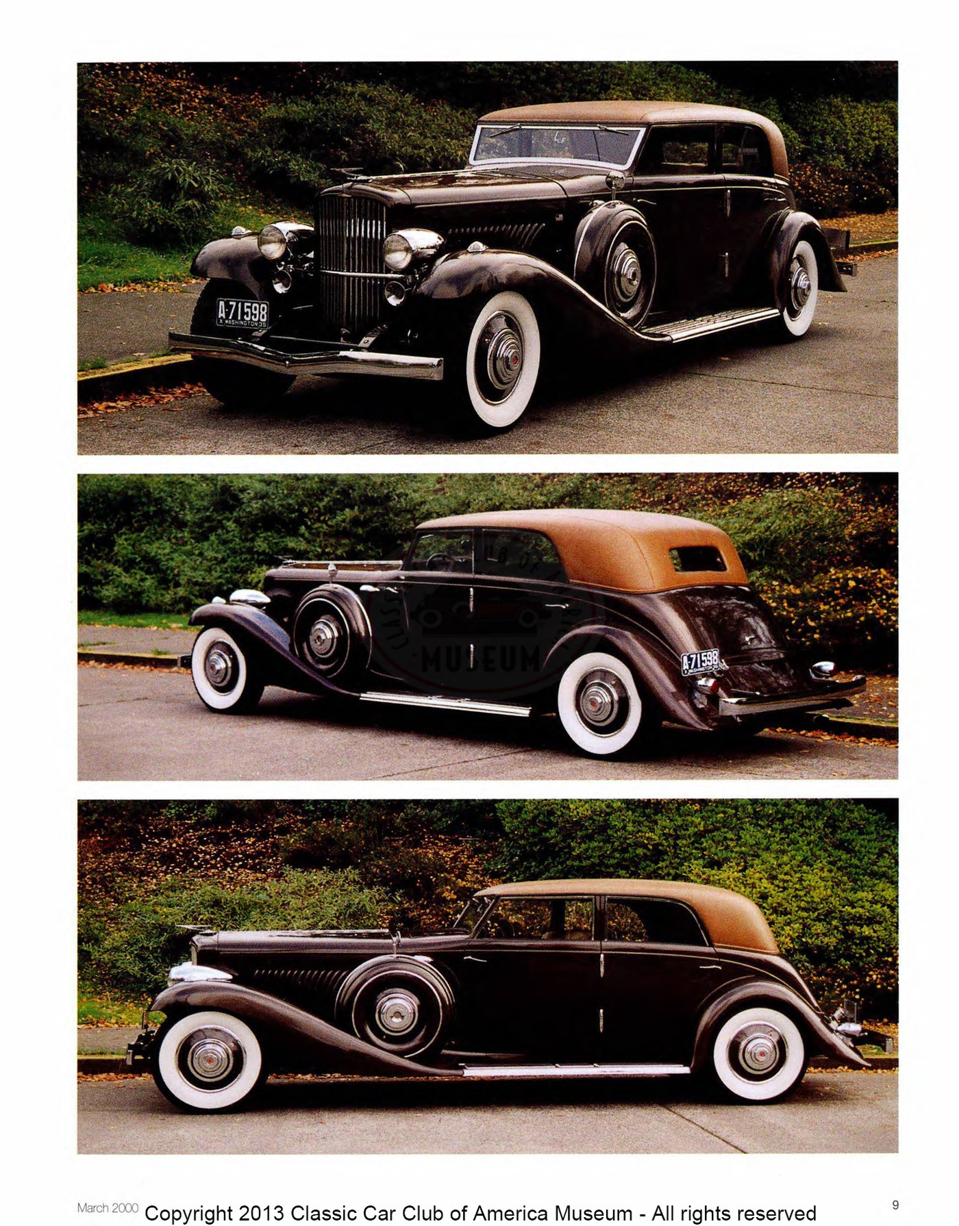 The Classic Car — Spring 2000, page 11 of 52