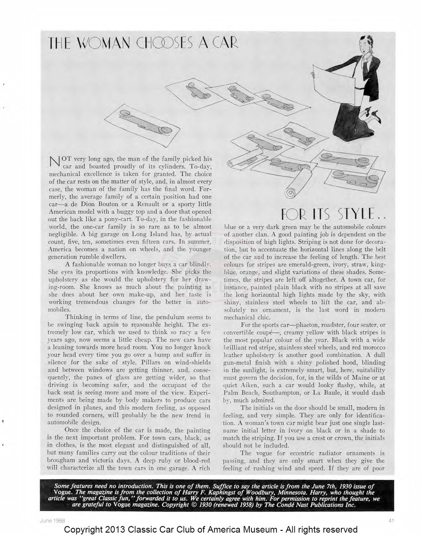 The Classic Car — Summer 1988, page 43 of 52