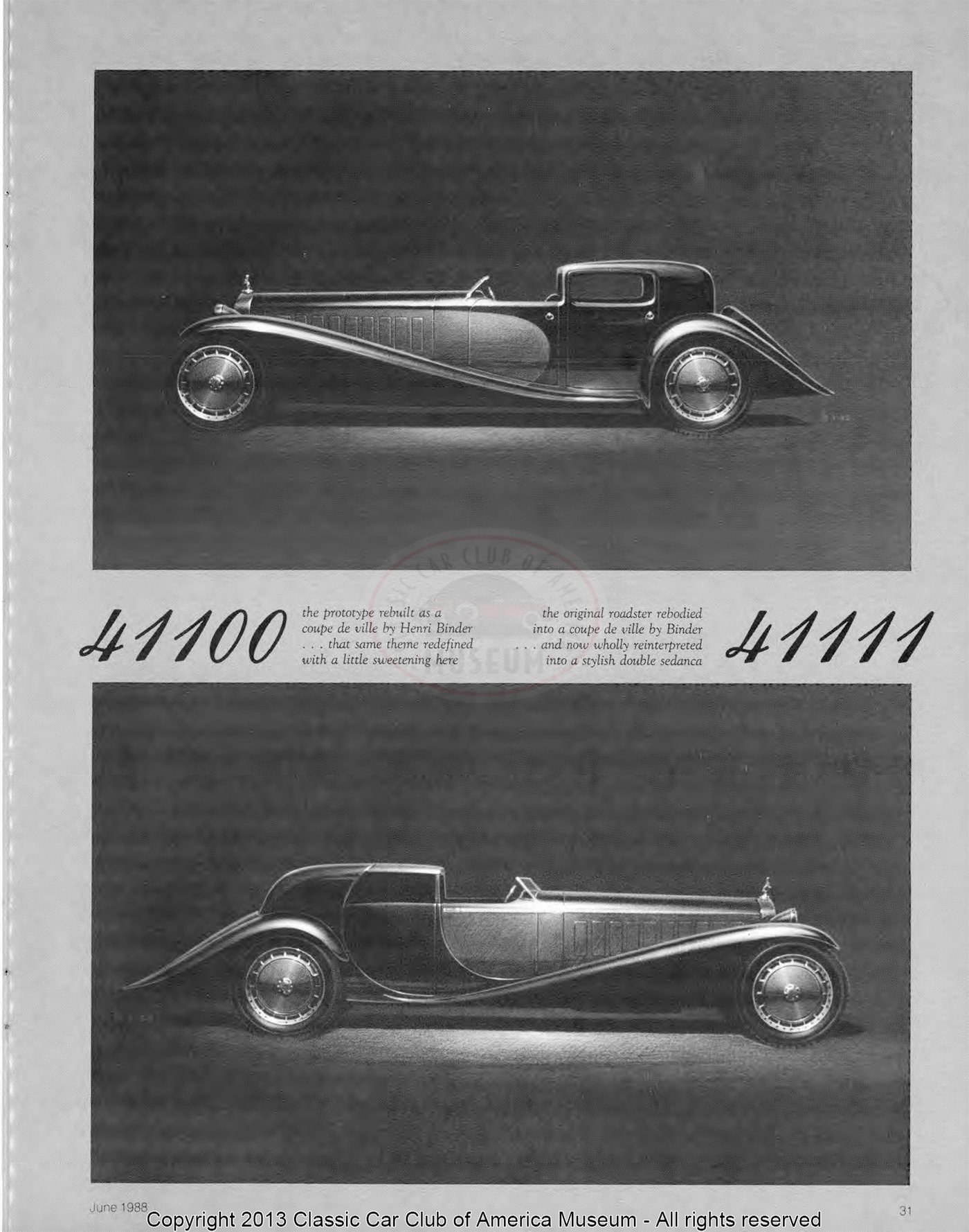 The Classic Car — Summer 1988, page 33 of 52