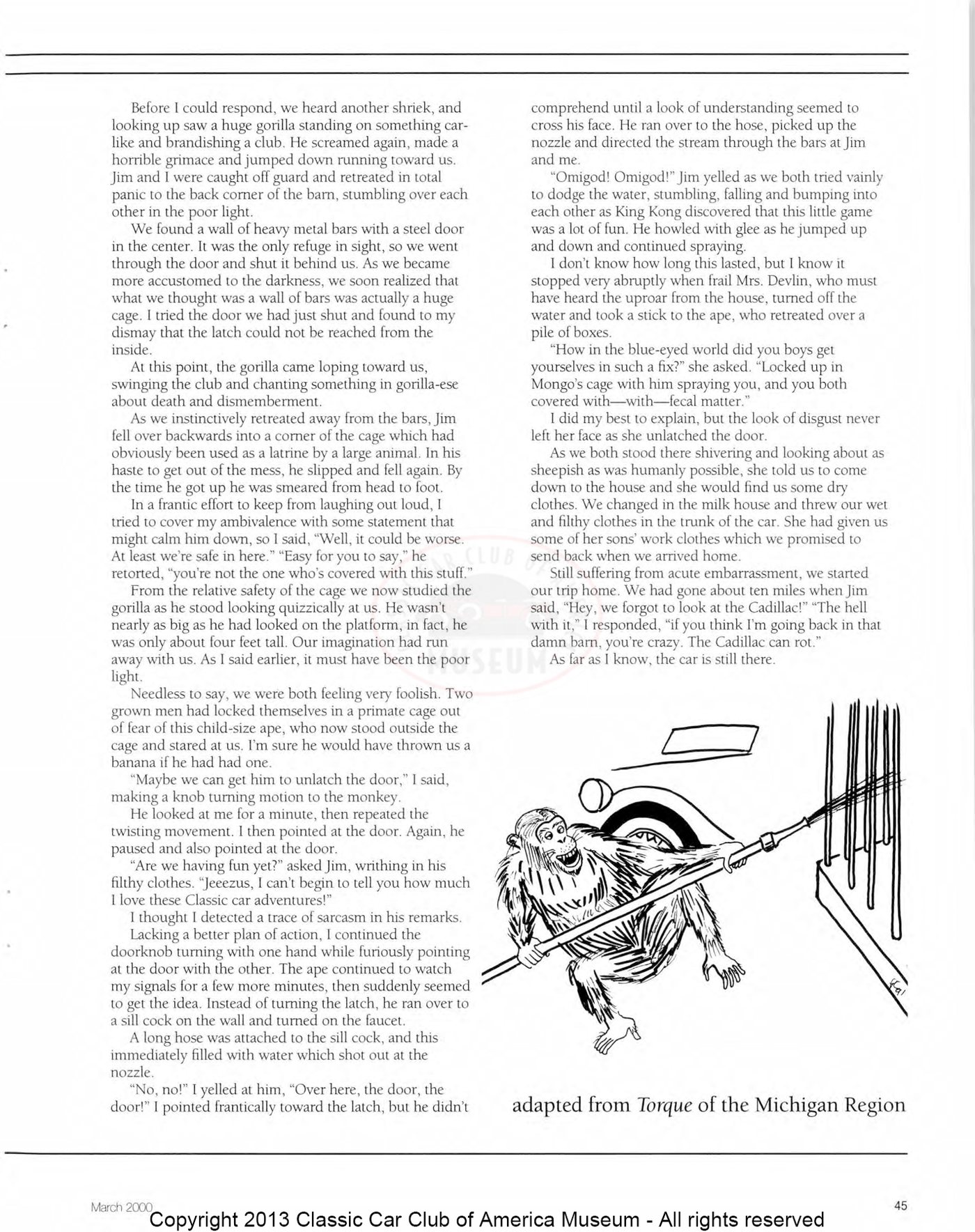 The Classic Car — Spring 2000, page 47 of 52