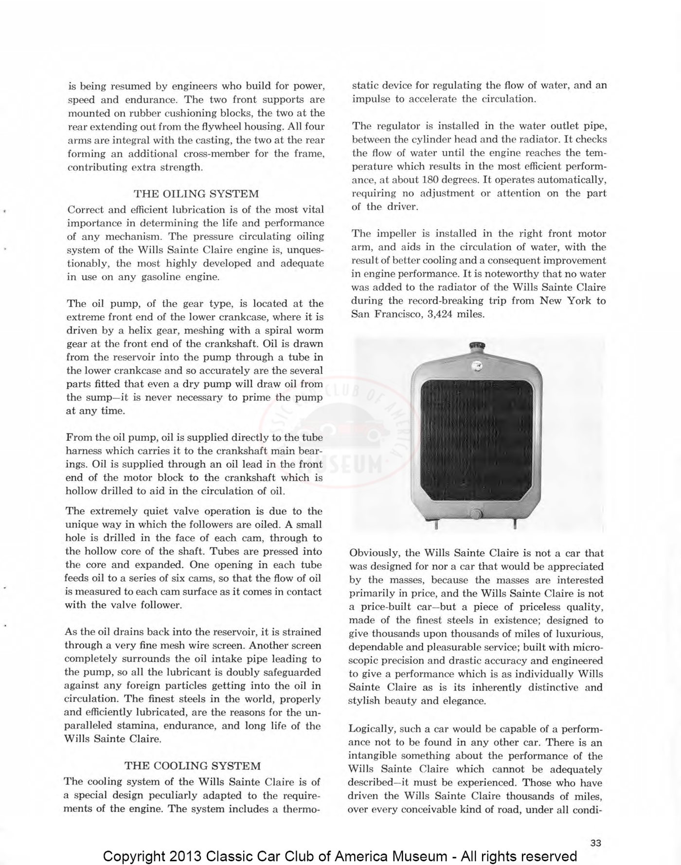 The Classic Car — Spring 1970, page 35 of 52