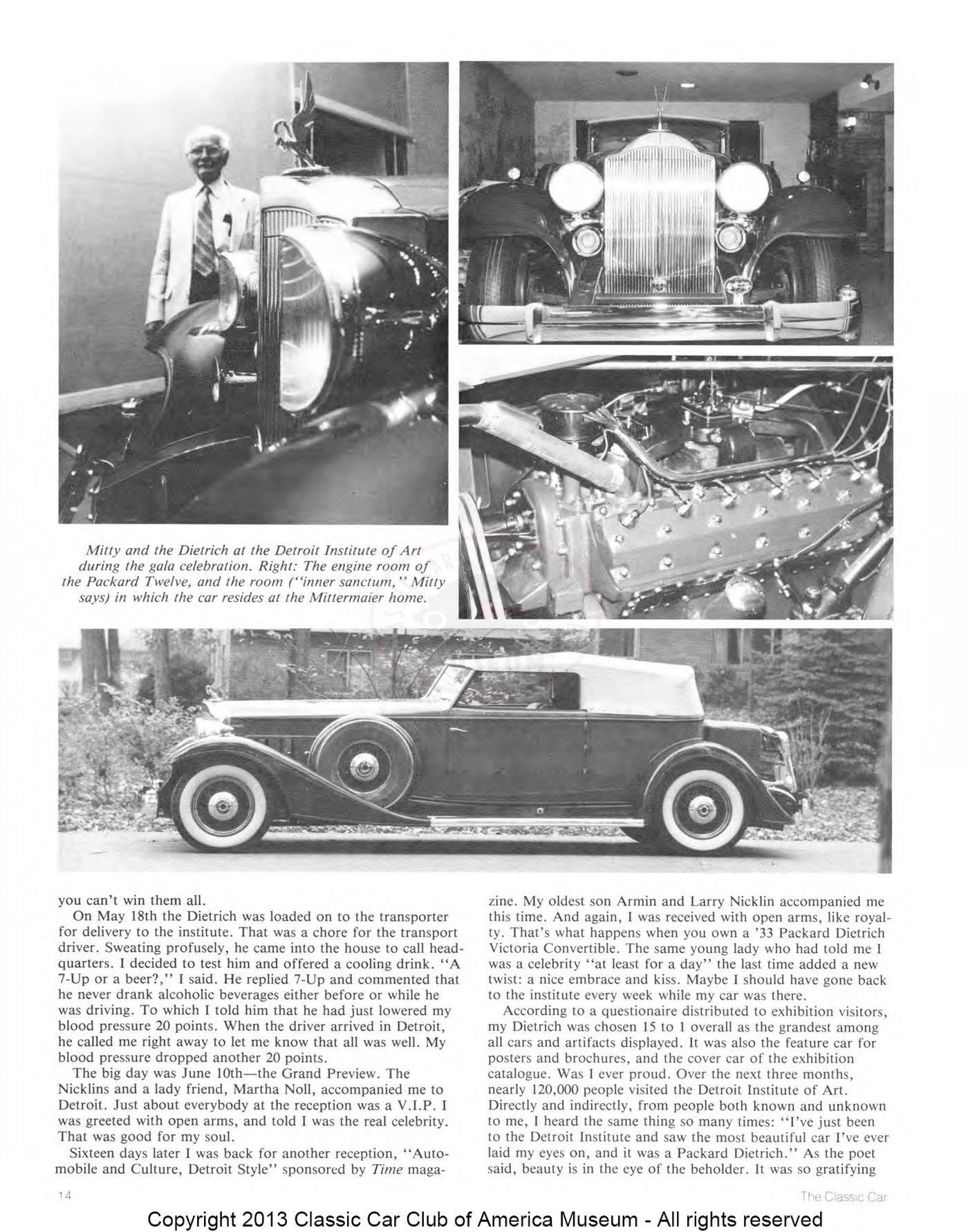 The Classic Car — Summer 1988, page 16 of 52
