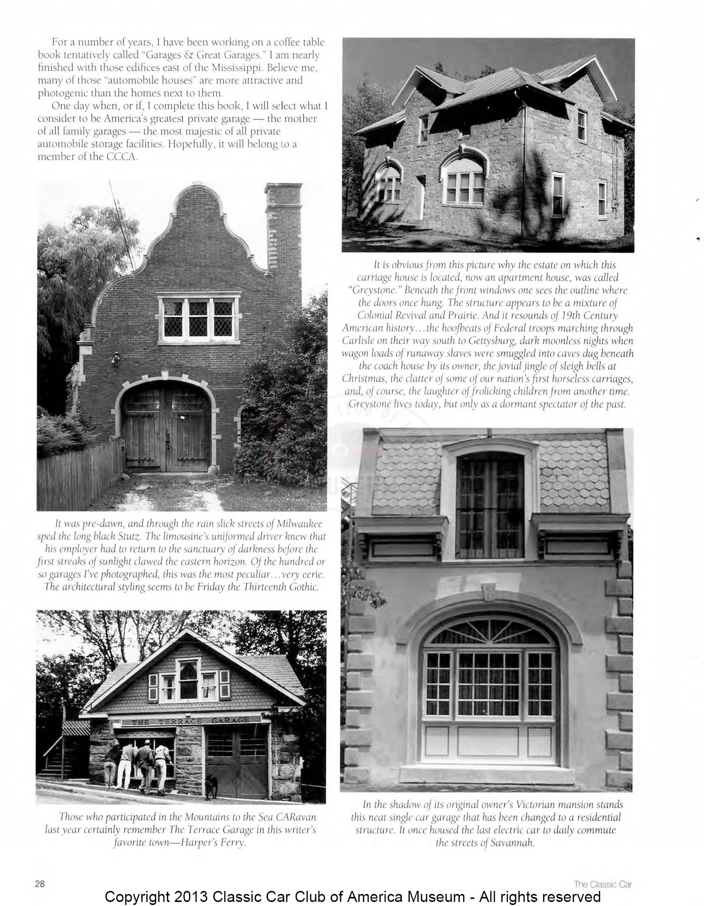 The Classic Car — Spring 2000, page 30 of 52