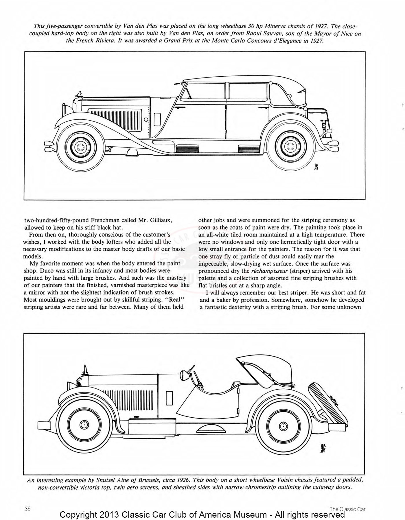 The Classic Car — Spring 1990, page 38 of 52