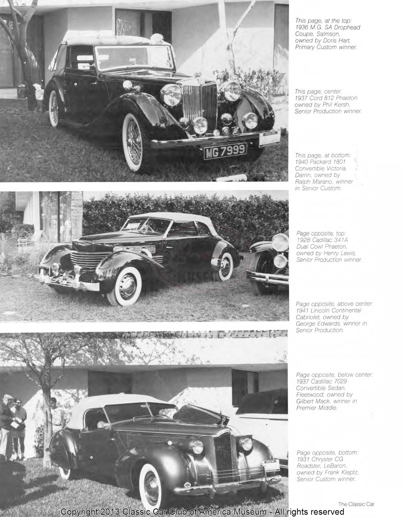 The Classic Car — Spring 1990, page 22 of 52