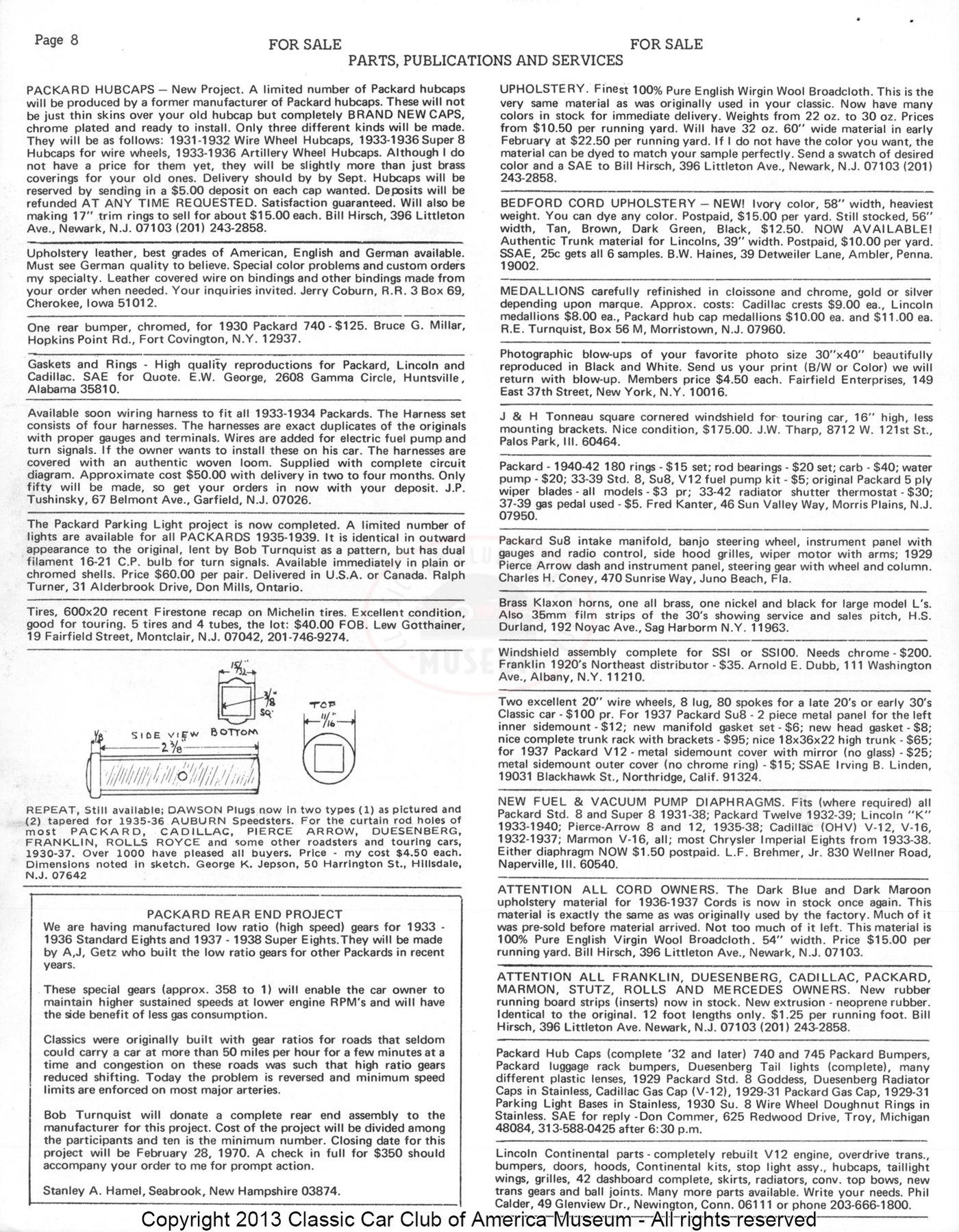 CCCA Bulletin — January 1970, page 8 of 14