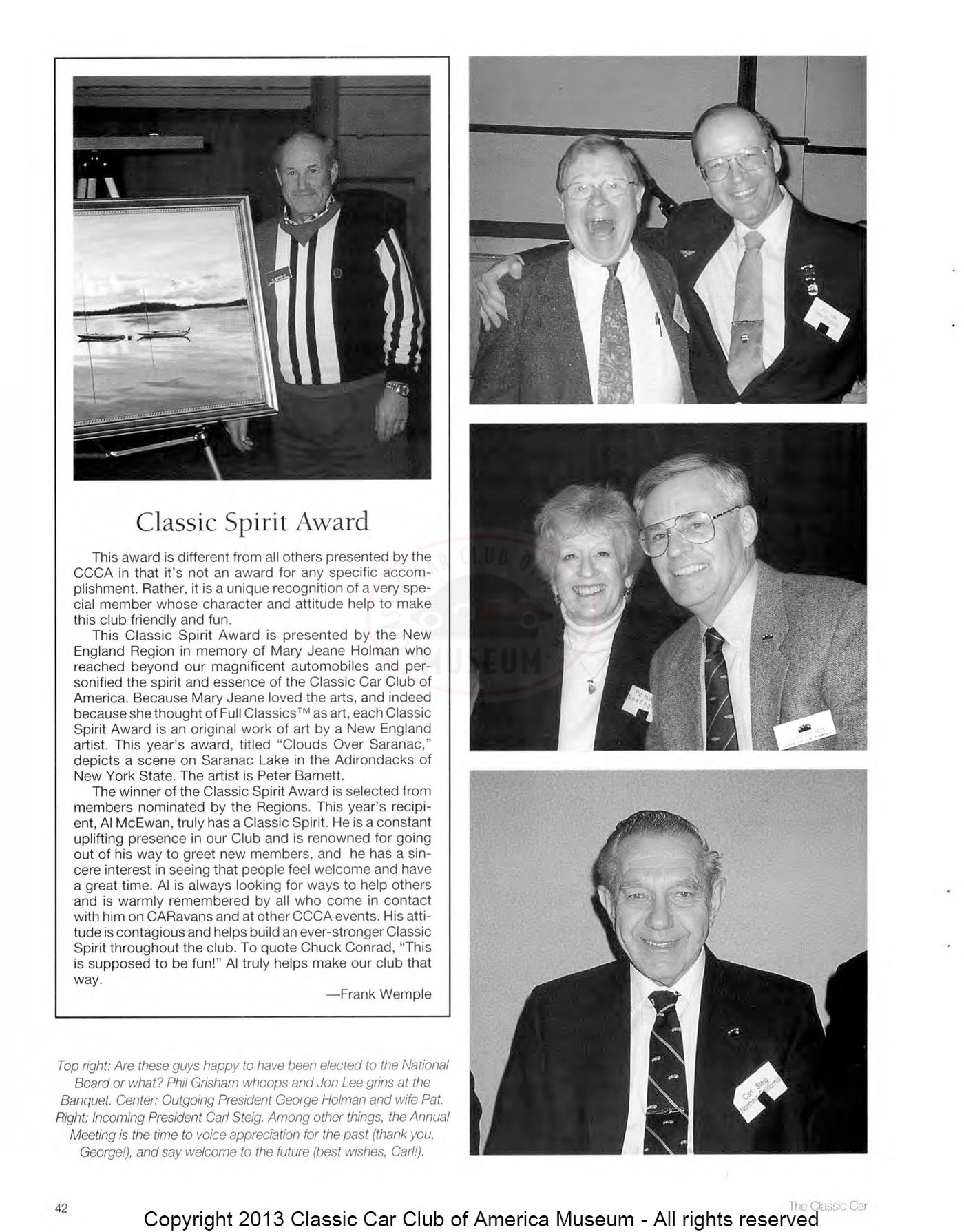 The Classic Car — Spring 2000, page 44 of 52
