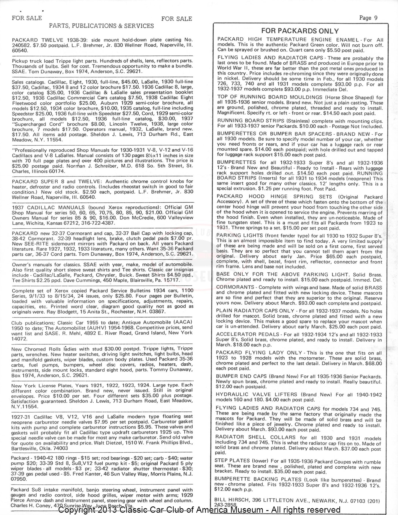 CCCA Bulletin — January 1970, page 9 of 14