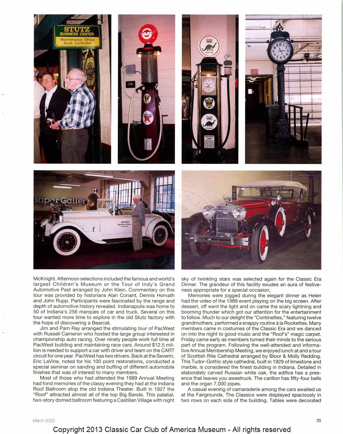 The Classic Car — Spring 2000, page 37 of 52