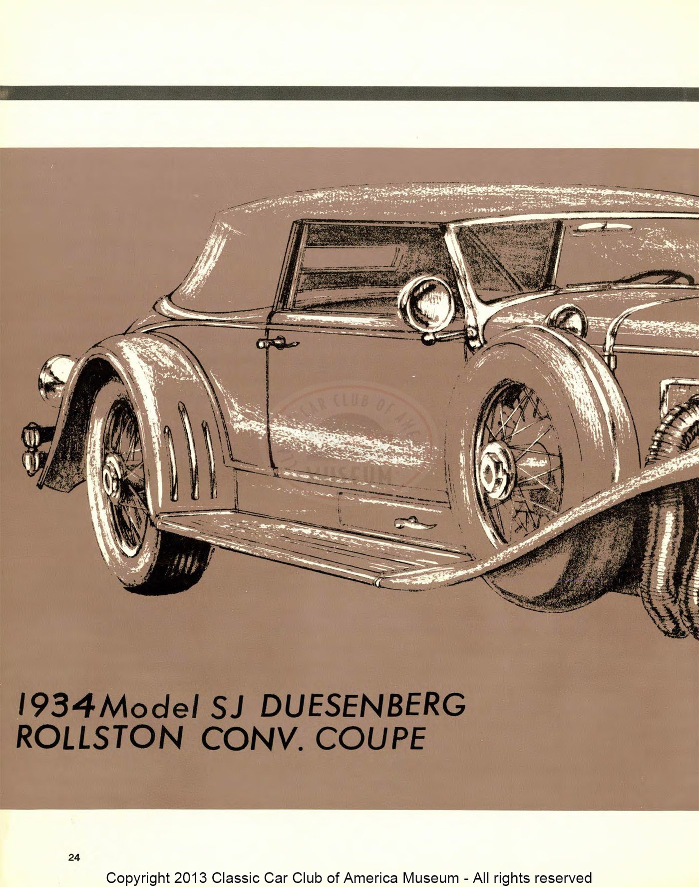 The Classic Car — Spring 1970, page 26 of 52