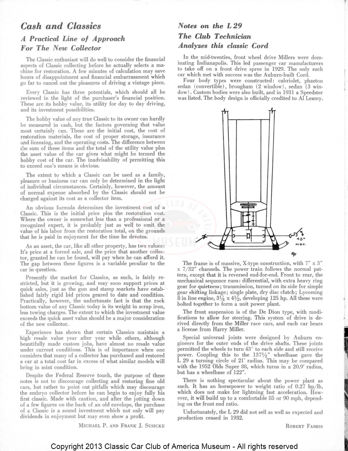 The Classic Car — January 1953, page 6 of 8