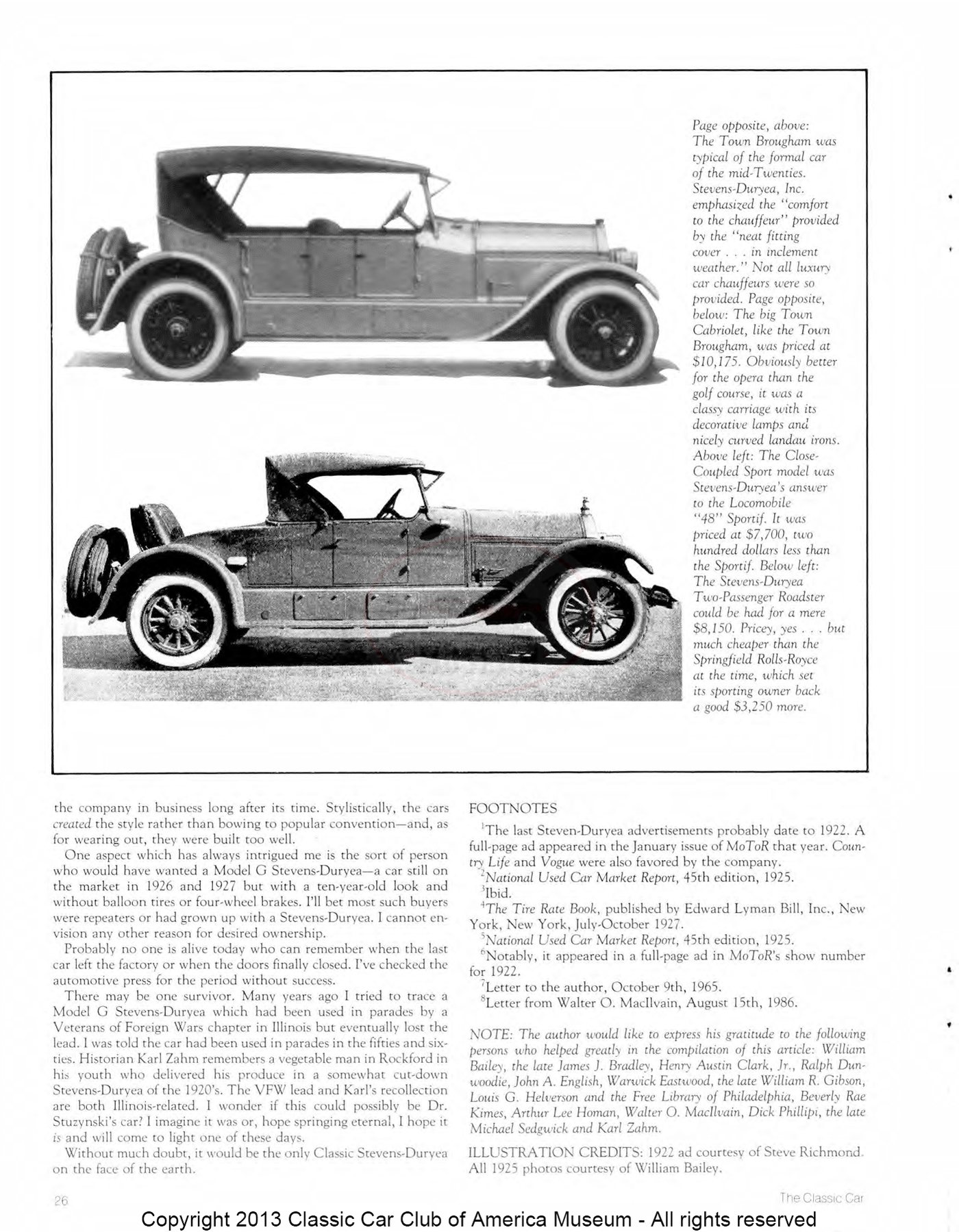 The Classic Car — Summer 1988, page 28 of 52