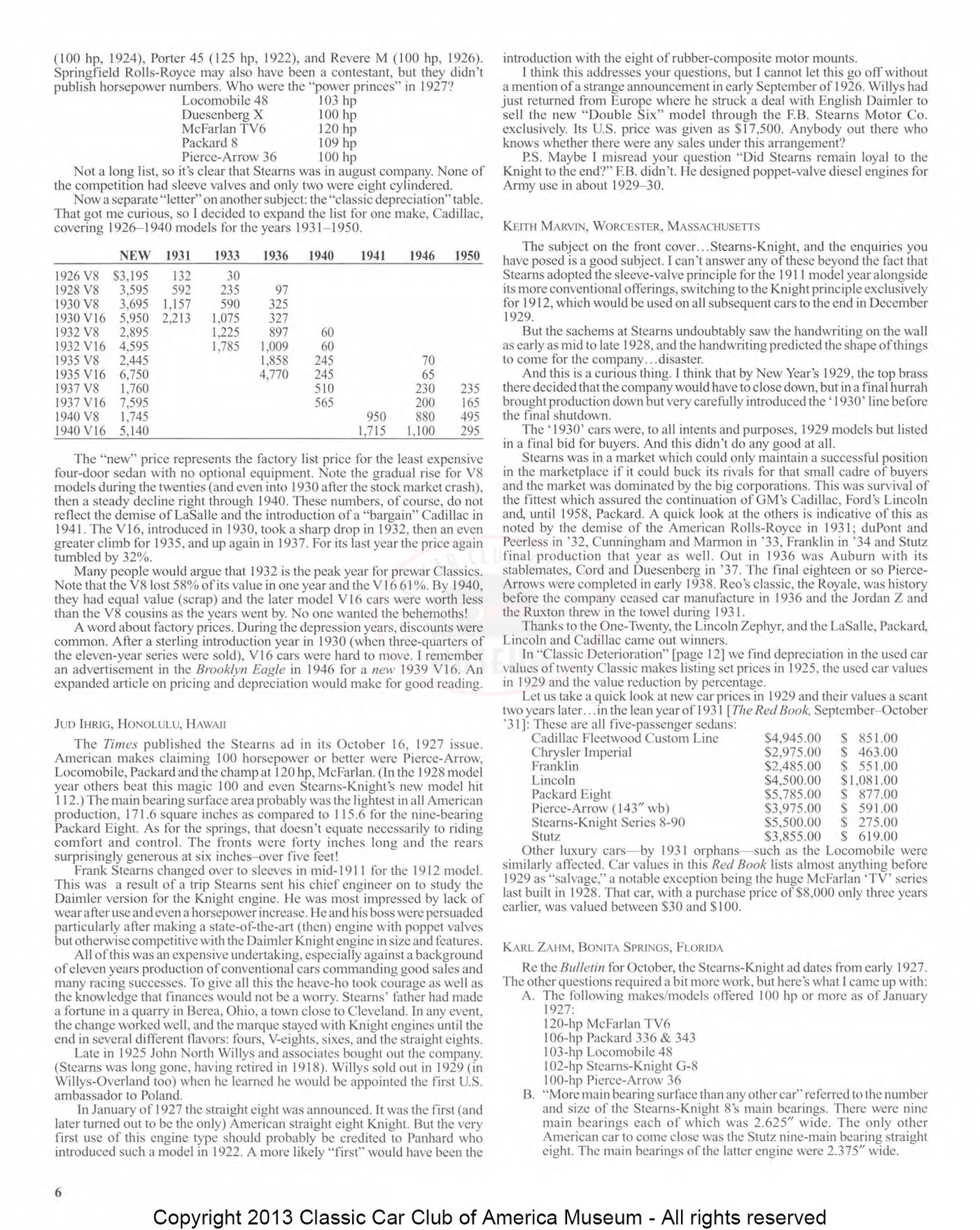 CCCA Bulletin — January 2000, page 6 of 32