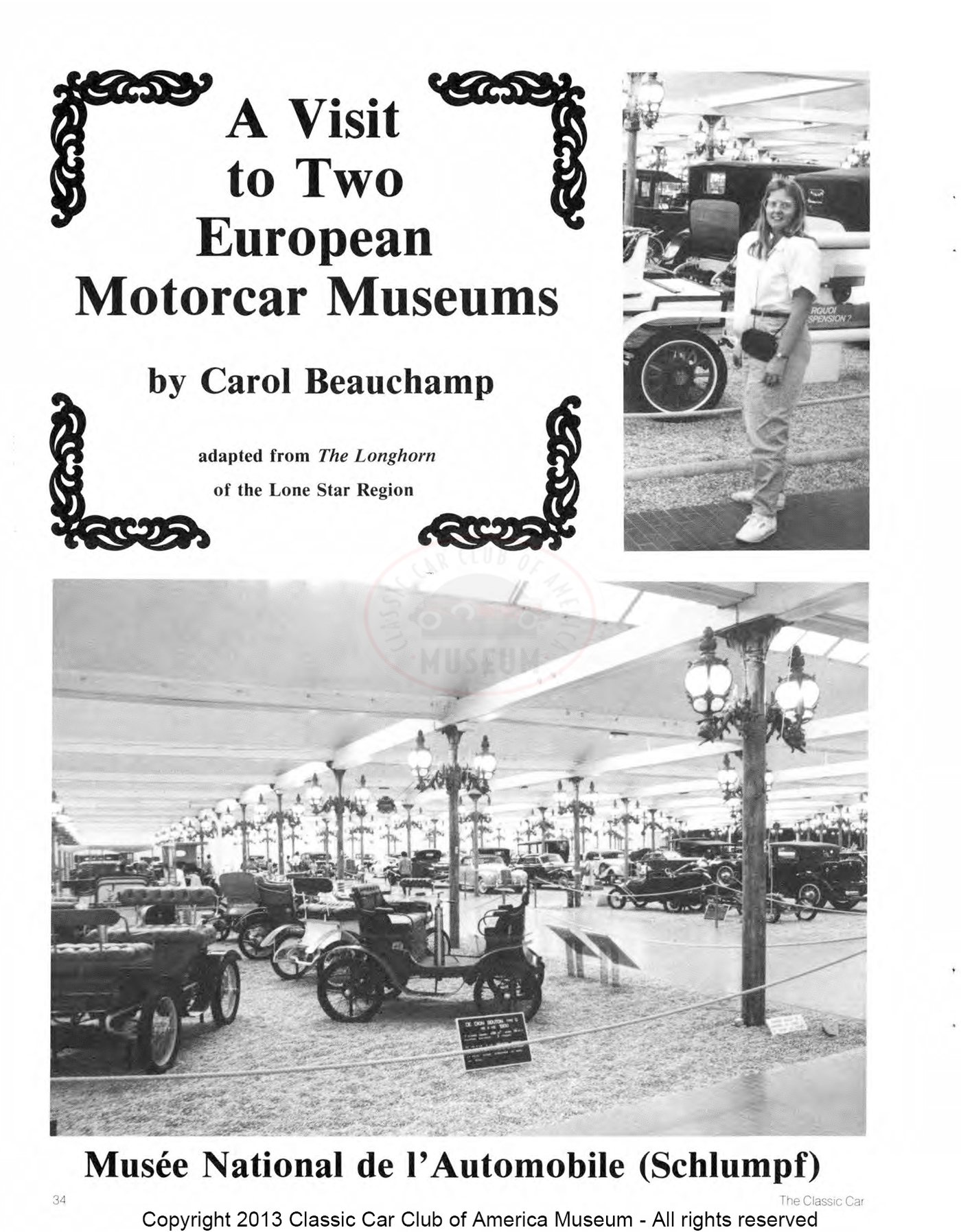 The Classic Car — Summer 1988, page 36 of 52