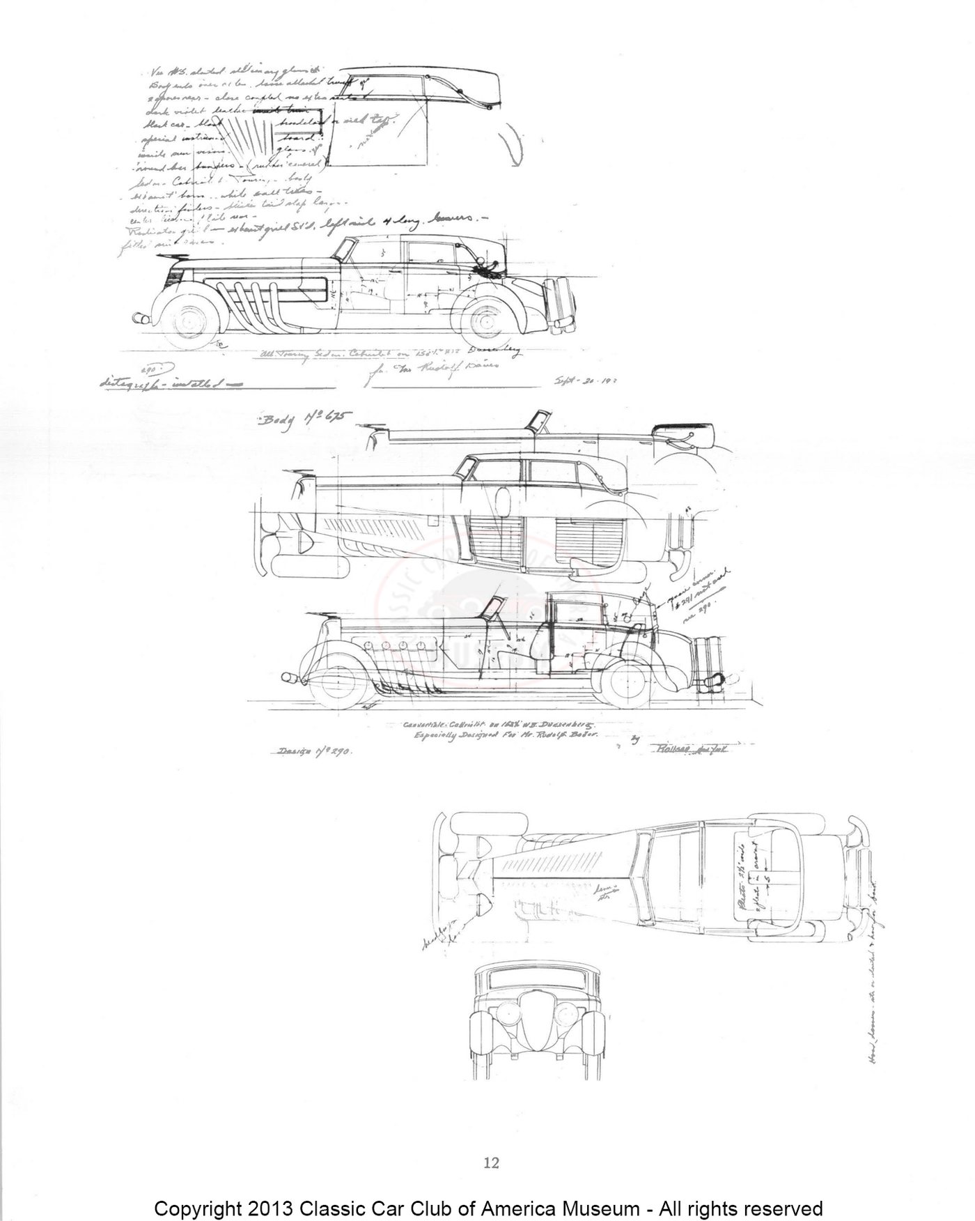The Classic Car — Spring 1960, page 14 of 55
