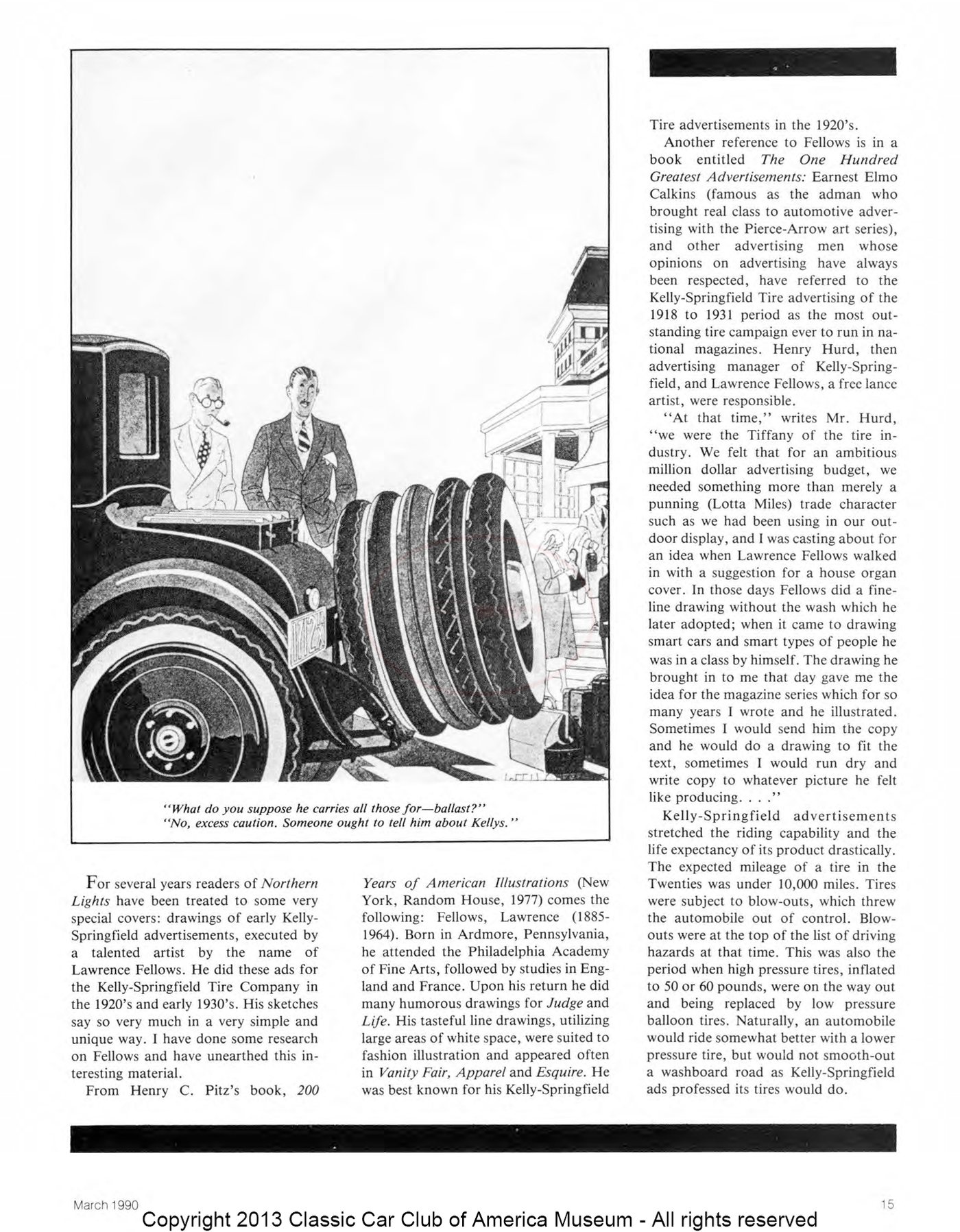 The Classic Car — Spring 1990, page 17 of 52