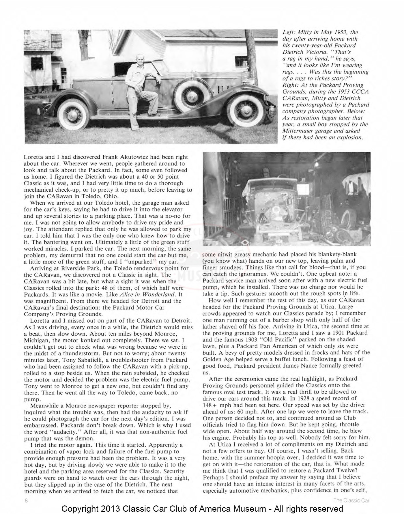 The Classic Car — Summer 1988, page 10 of 52