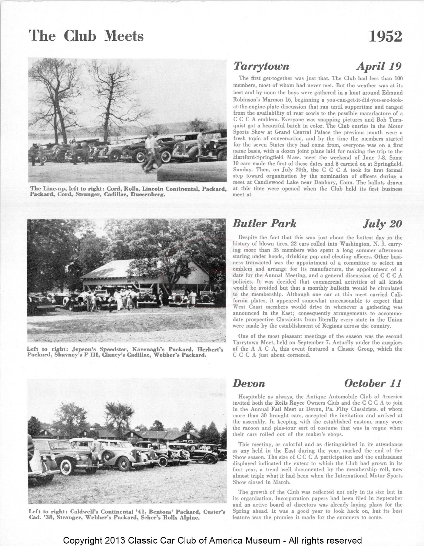 The Classic Car — January 1953, page 4 of 8