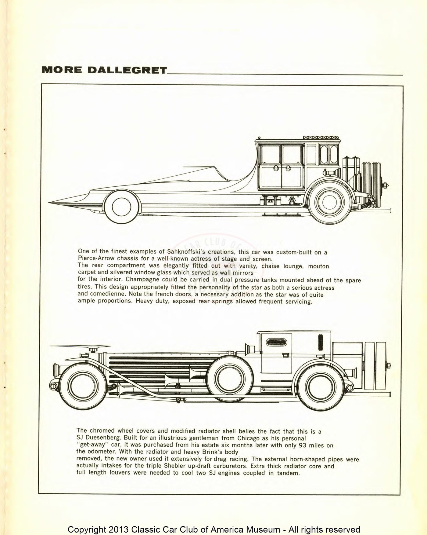 The Classic Car — Spring 1970, page 51 of 52