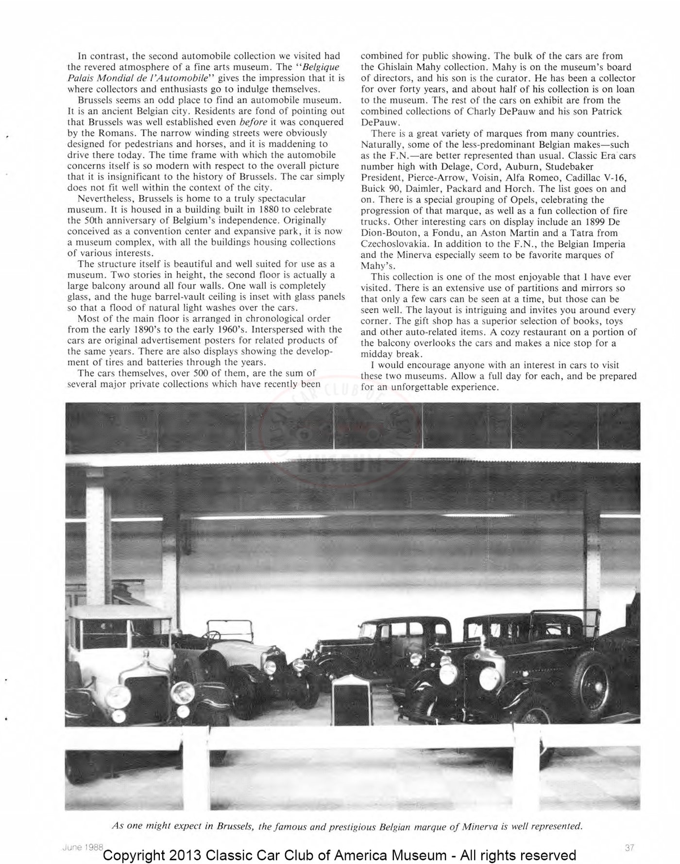 The Classic Car — Summer 1988, page 39 of 52
