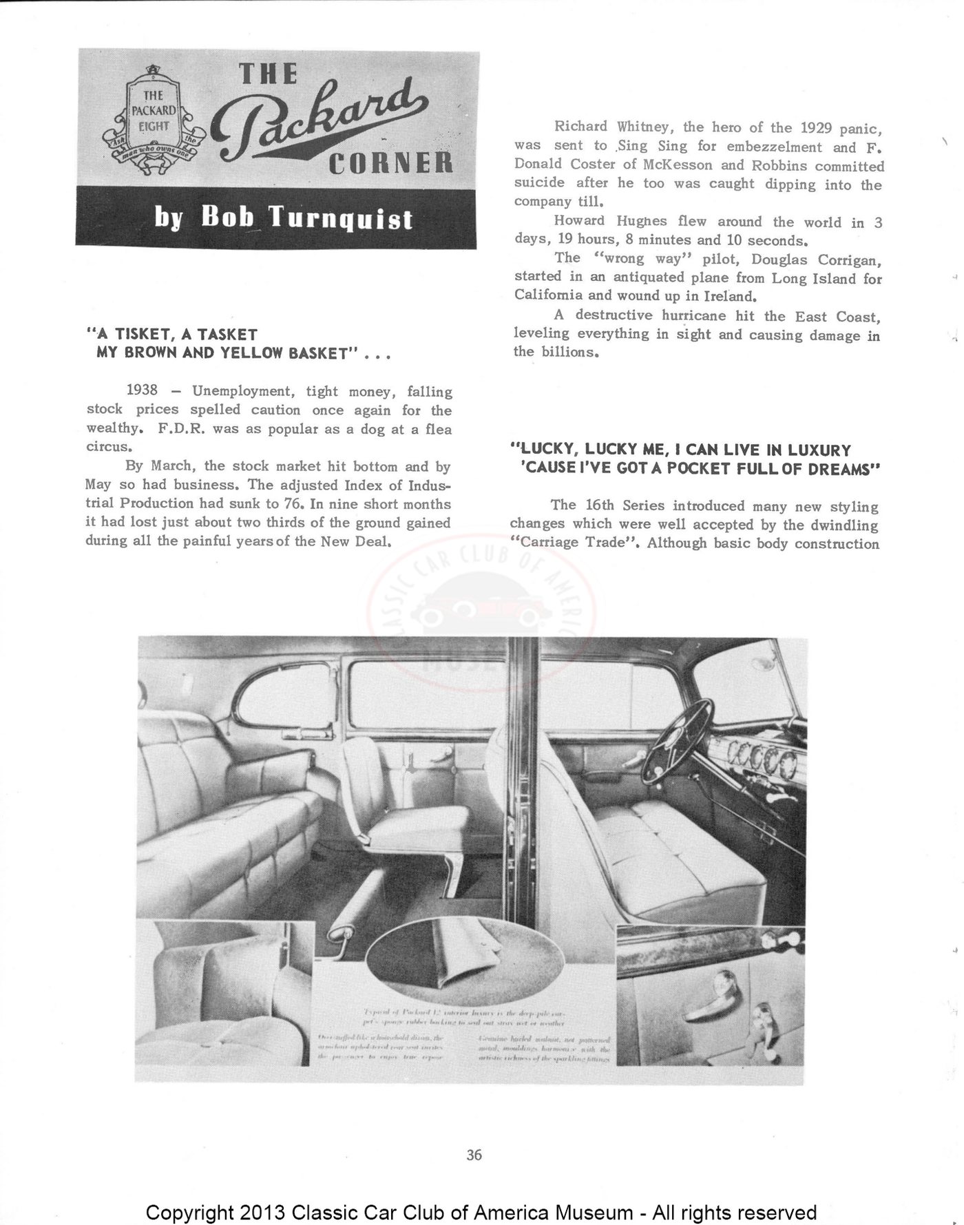 The Classic Car — Spring 1960, page 37 of 55