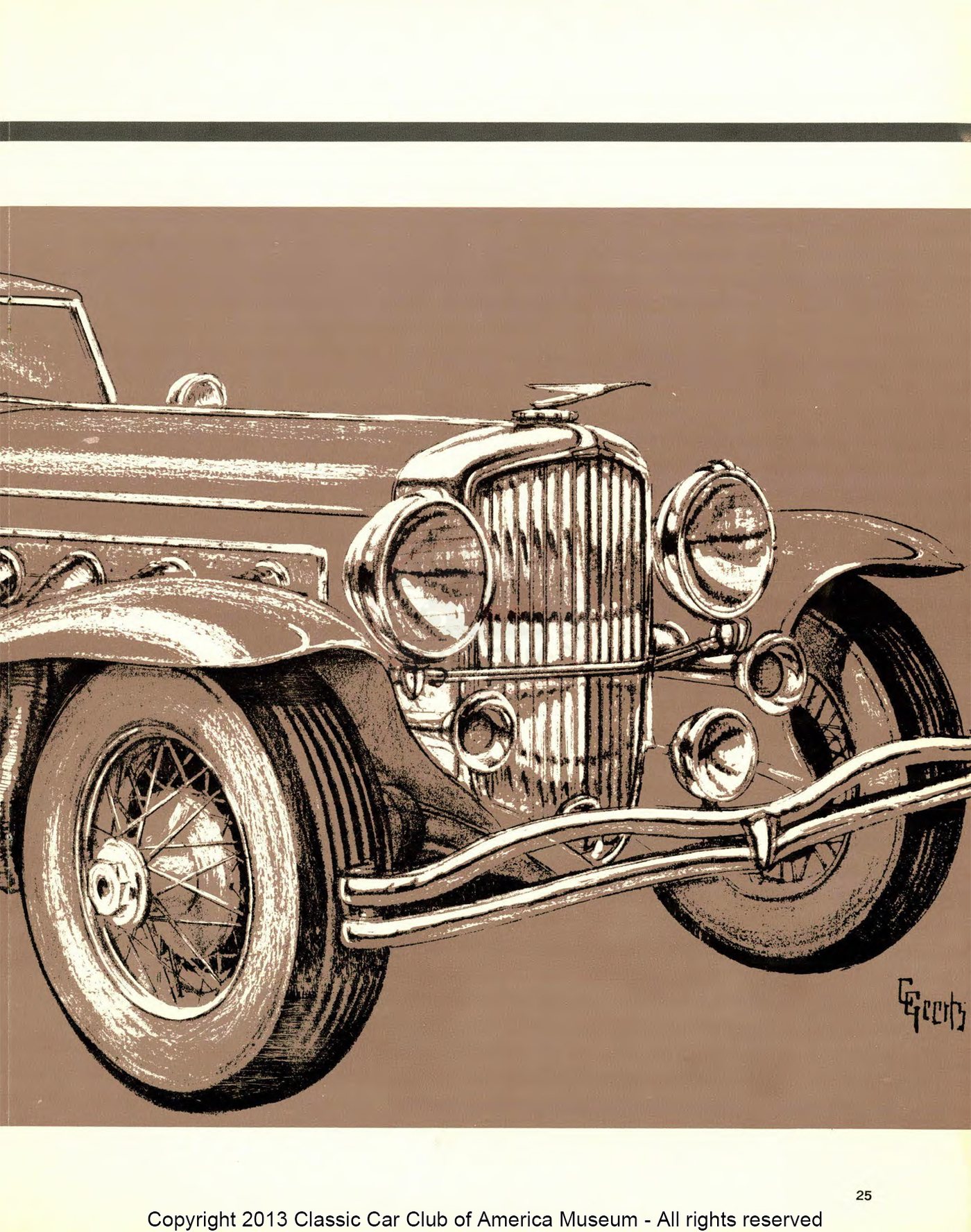 The Classic Car — Spring 1970, page 27 of 52