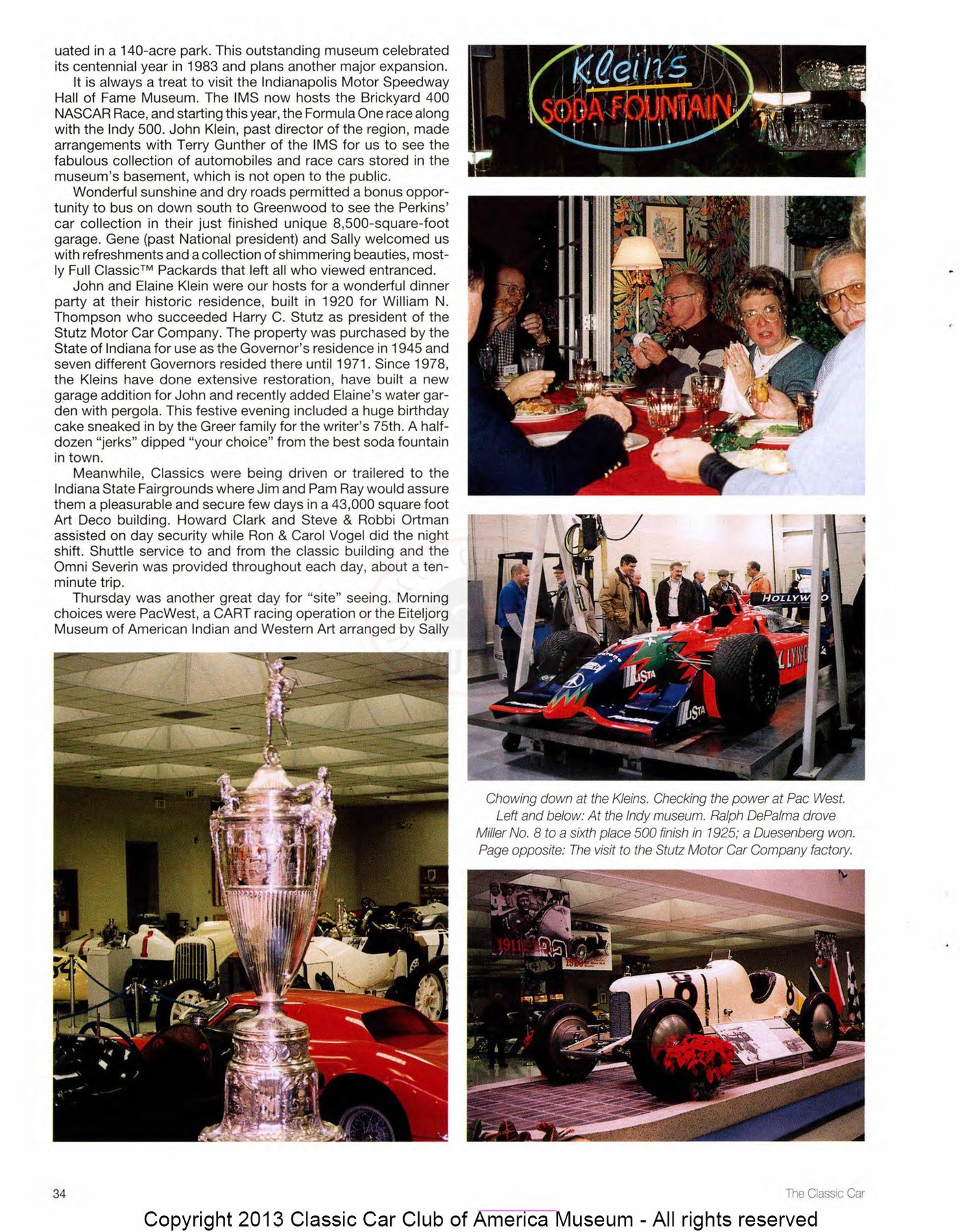 The Classic Car — Spring 2000, page 36 of 52