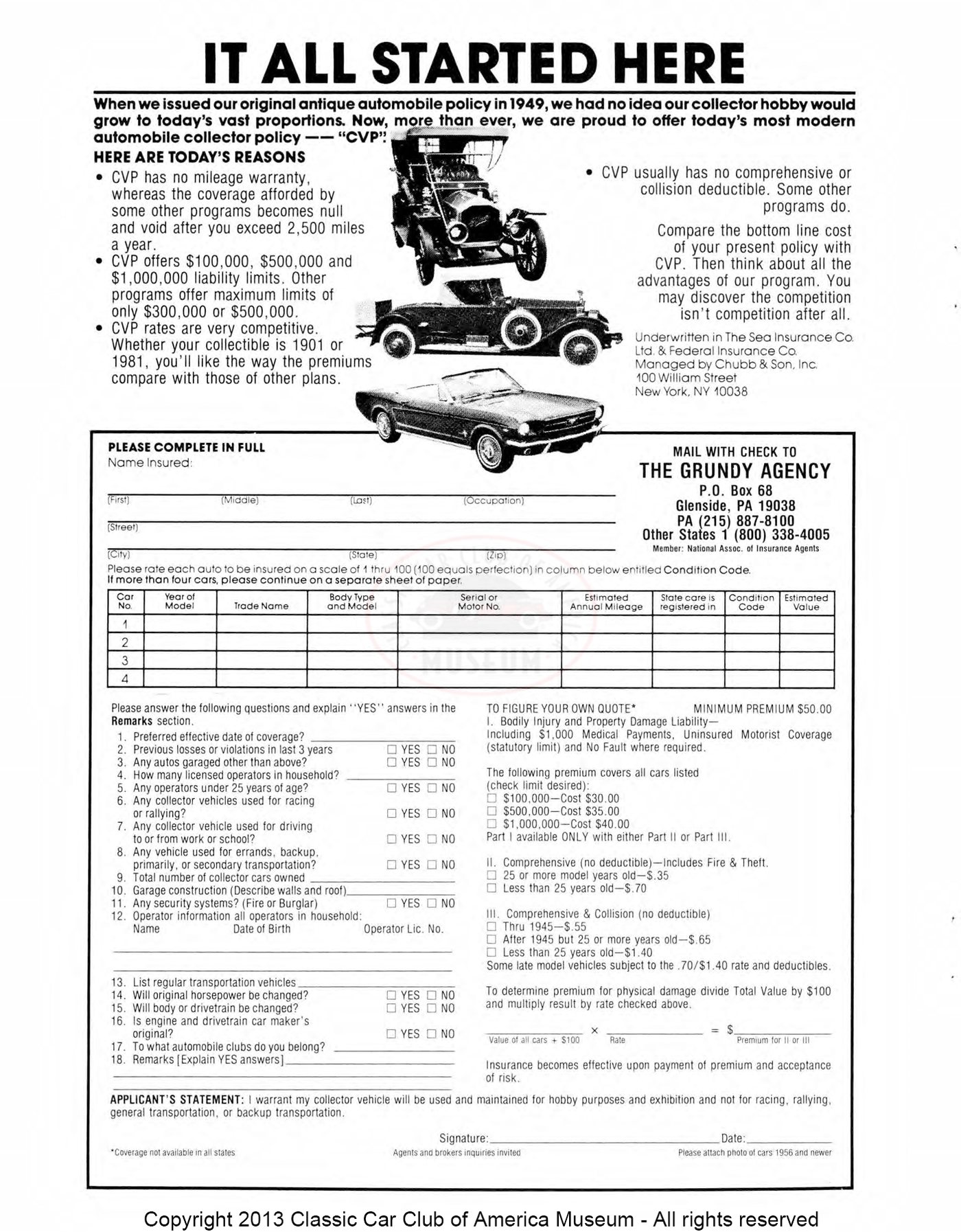 The Classic Car — Spring 1990, page 50 of 52
