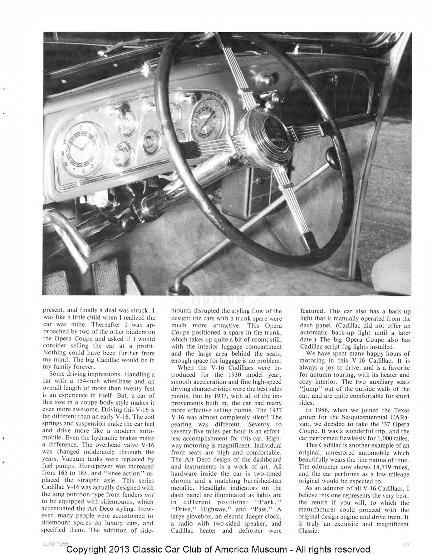 The Classic Car — Summer 1988, page 49 of 52