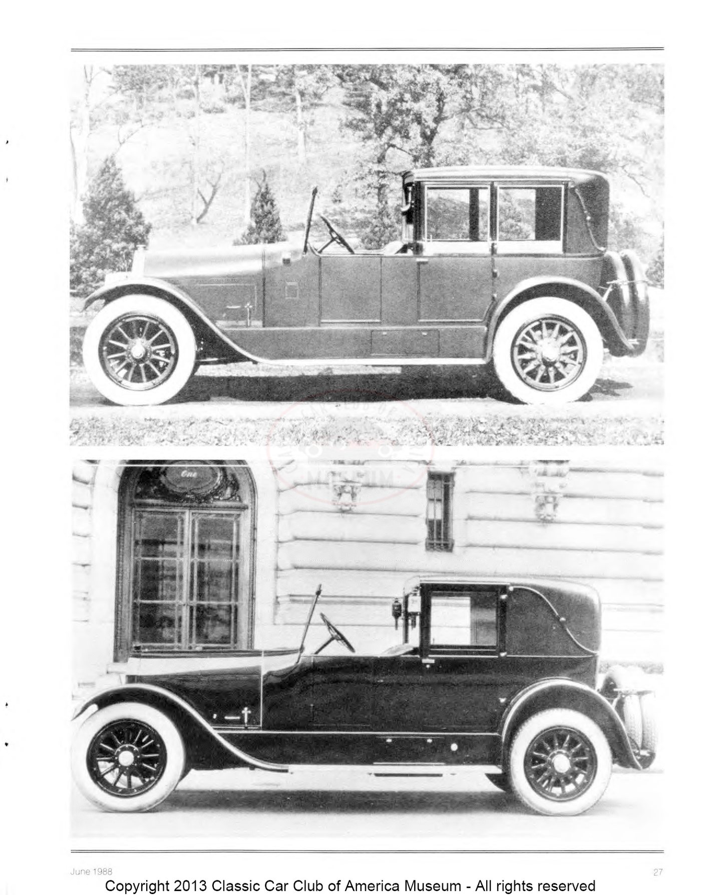 The Classic Car — Summer 1988, page 29 of 52