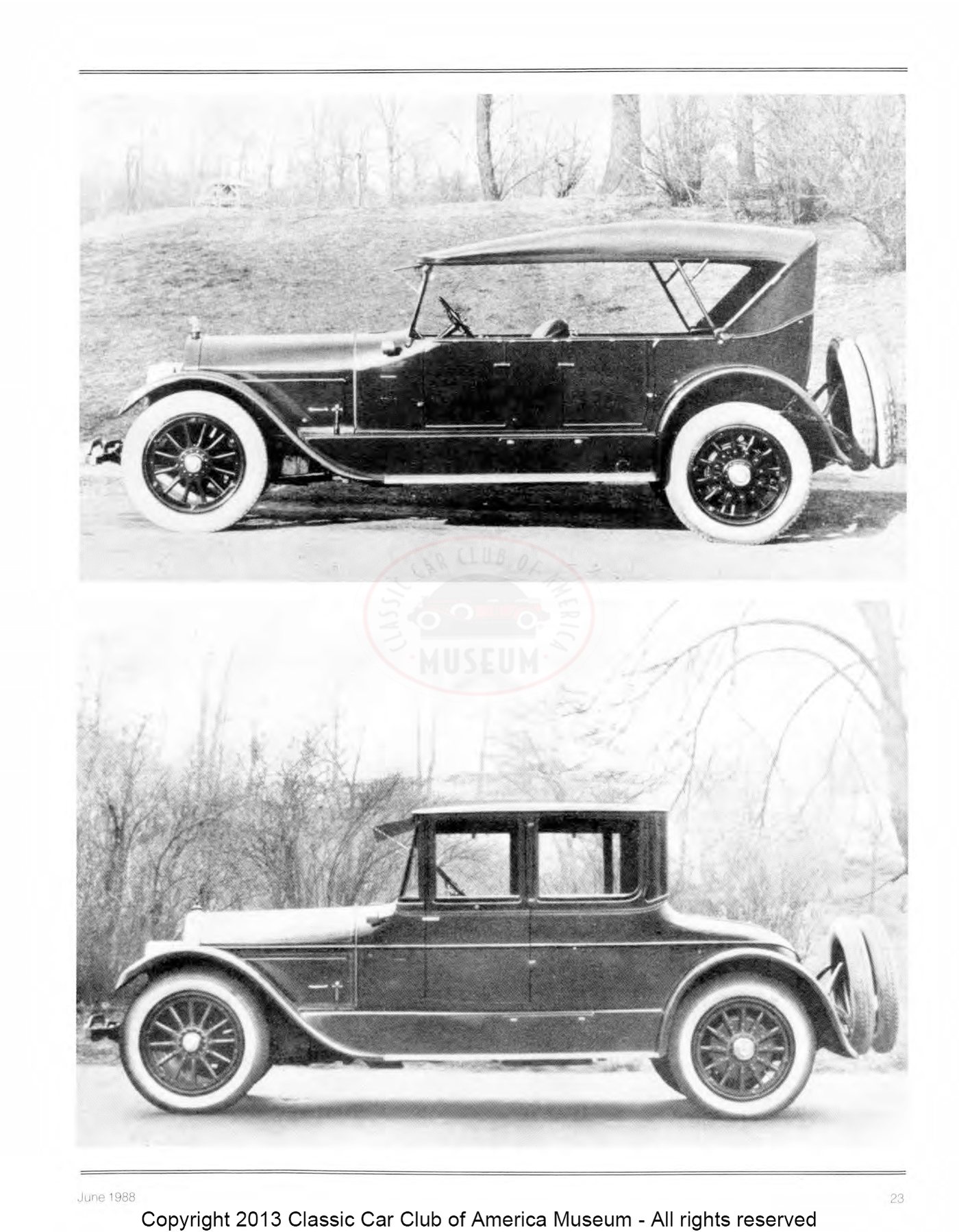 The Classic Car — Summer 1988, page 25 of 52