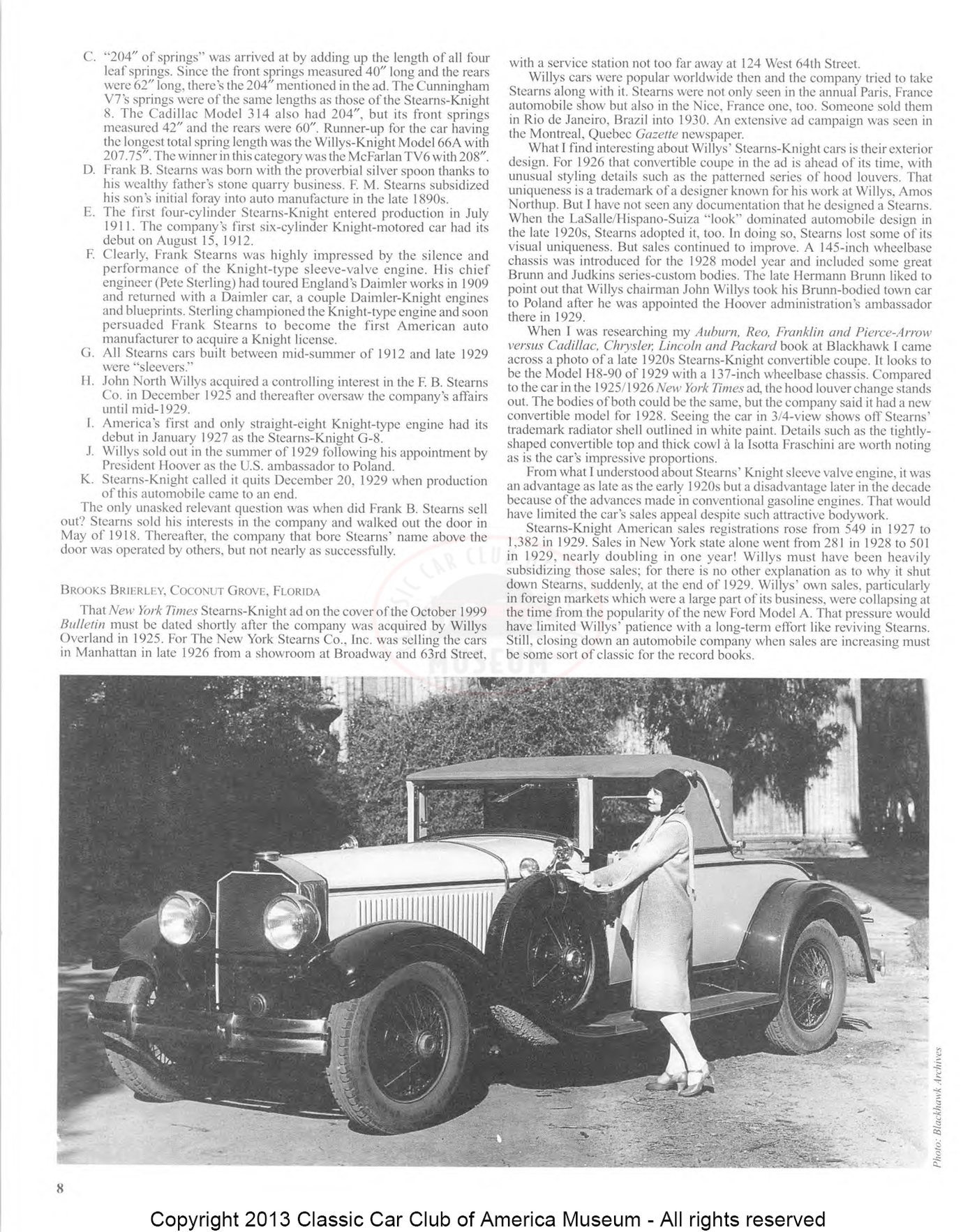 CCCA Bulletin — January 2000, page 8 of 32