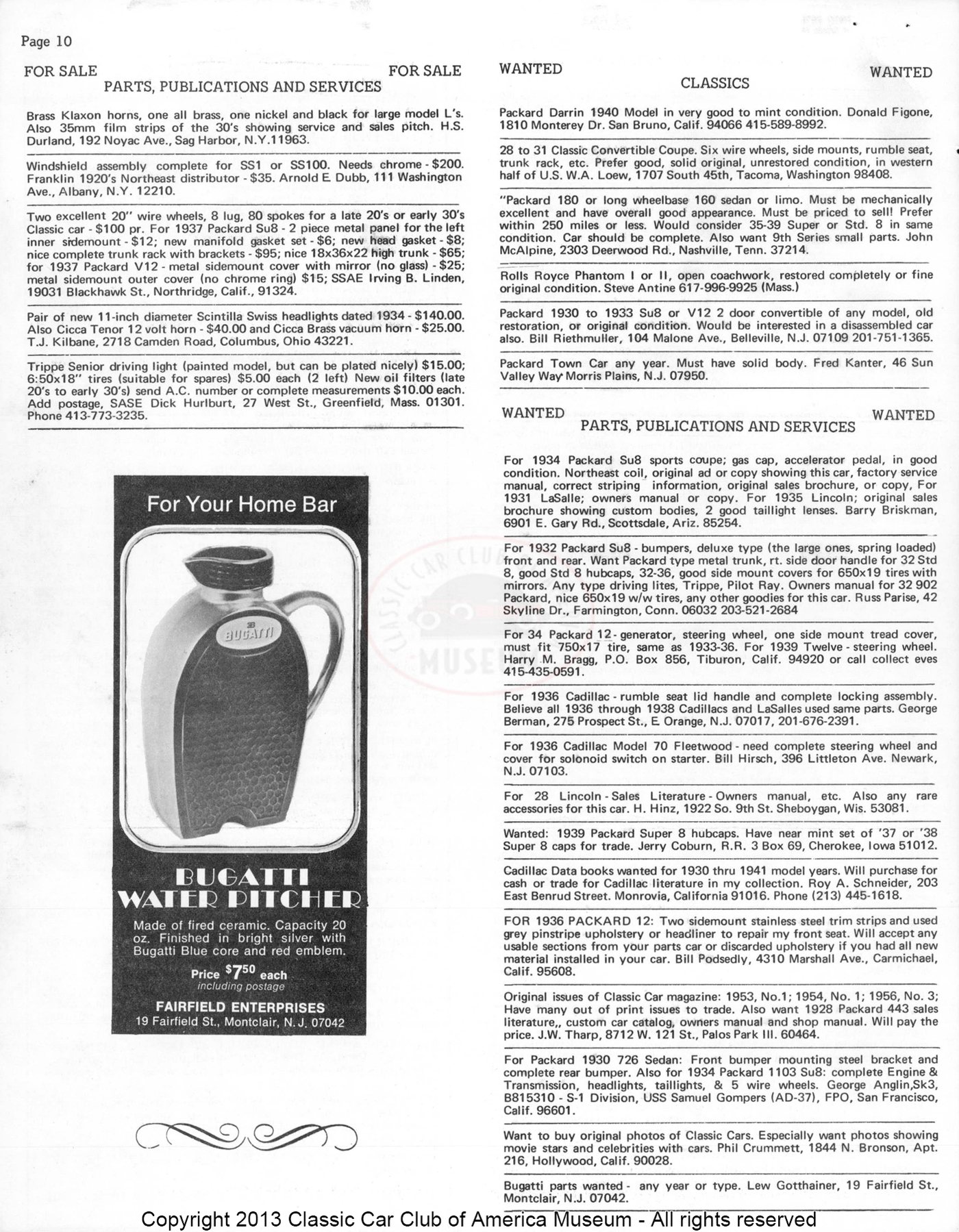 CCCA Bulletin — January 1970, page 10 of 14