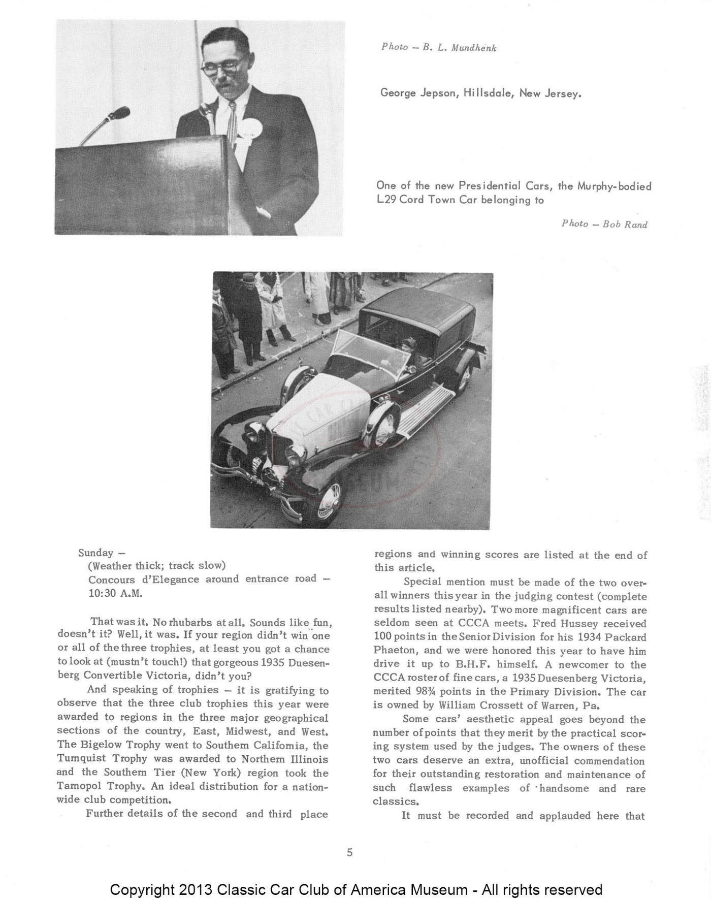 The Classic Car — Spring 1960, page 7 of 55