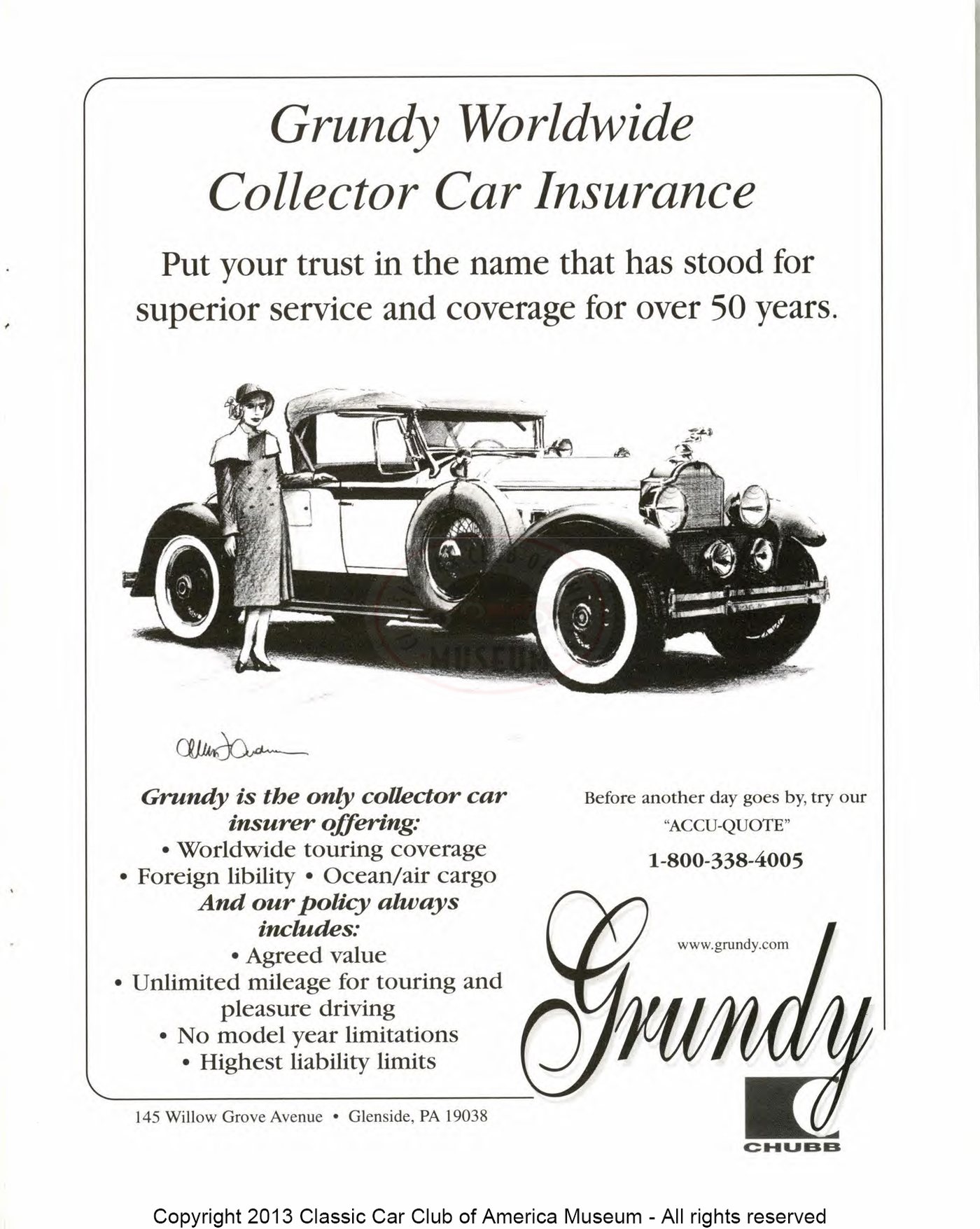 The Classic Car — Spring 2000, page 51 of 52