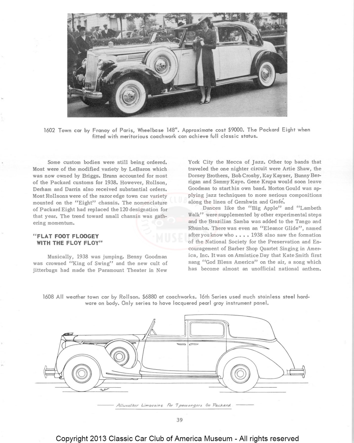 The Classic Car — Spring 1960, page 40 of 55